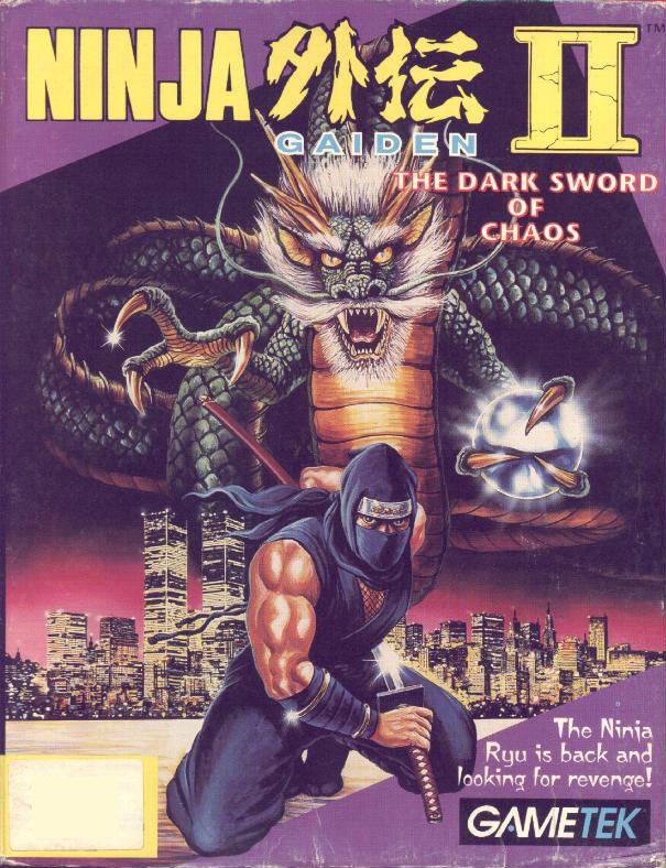 Caratula de Ninja Gaiden II: The Dark Sword of Chaos para Amiga
