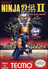 Caratula de Ninja Gaiden II: The Dark Sword of Chaos para Nintendo (NES)