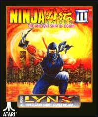 Caratula de Ninja Gaiden III: The Ancient Ship of Doom para Atari Lynx
