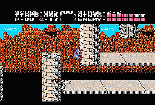 Pantallazo de Ninja Gaiden para Nintendo (NES)