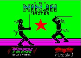 Pantallazo de Ninja Master para Spectrum