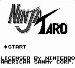Pantallazo de Ninja Taro para Game Boy