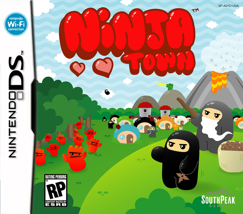 Caratula de Ninja Town para Nintendo DS