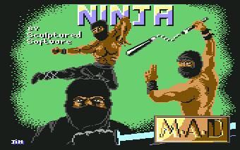 Pantallazo de Ninja para Commodore 64