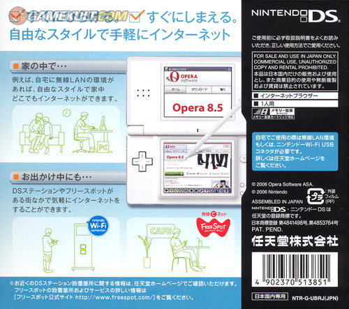 Pantallazo de Nintendo DS Browser para Nintendo DS