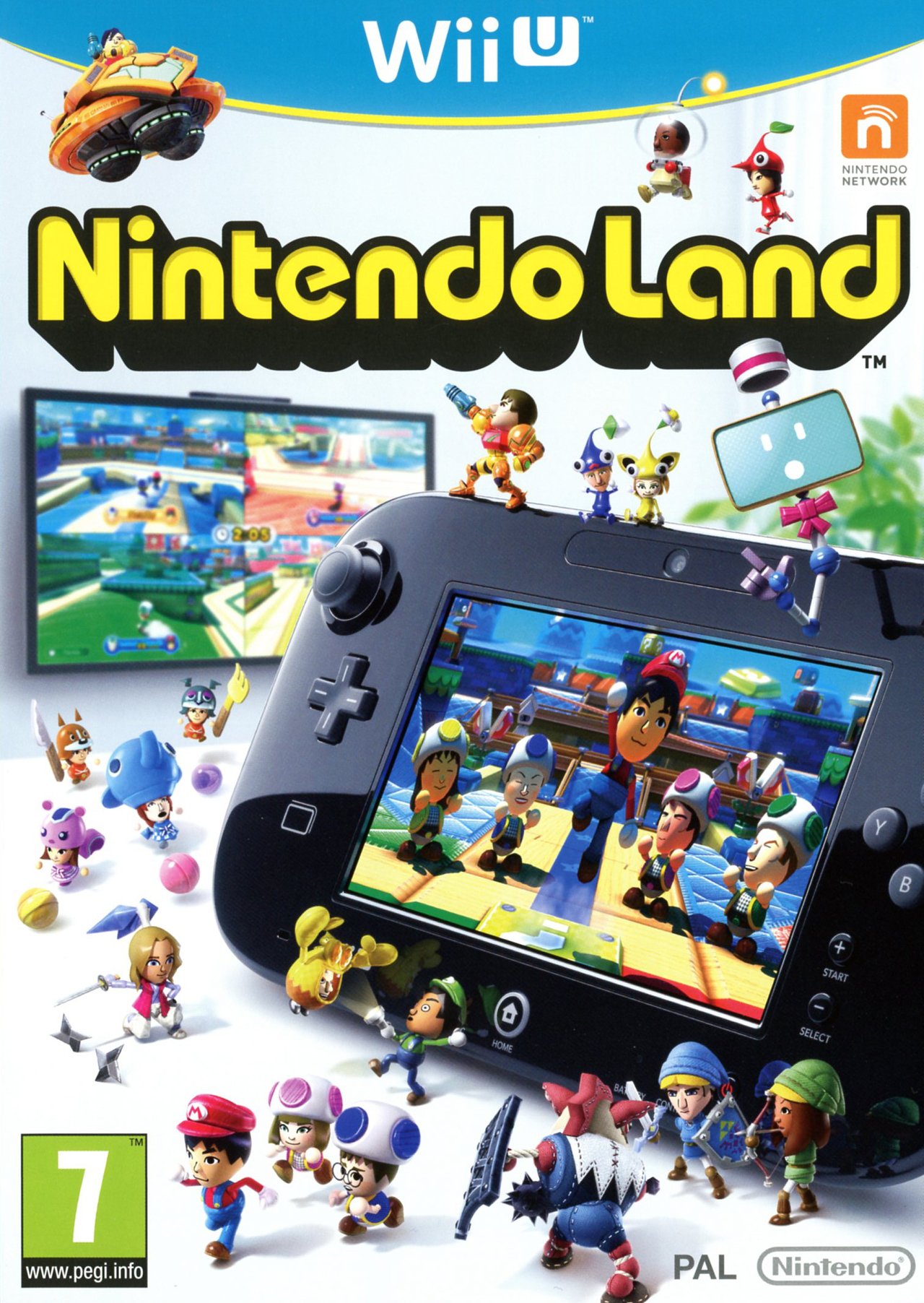 Caratula de Nintendo Land para Wii U