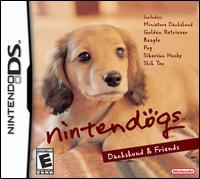 Caratula de Nintendogs: Dachshund and Friends para Nintendo DS