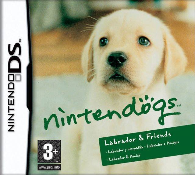 Caratula de Nintendogs: Labrador and Friends para Nintendo DS