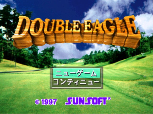 Pantallazo de Nippon Golf Kyoukai Kanshuu: Double Eagle para PlayStation