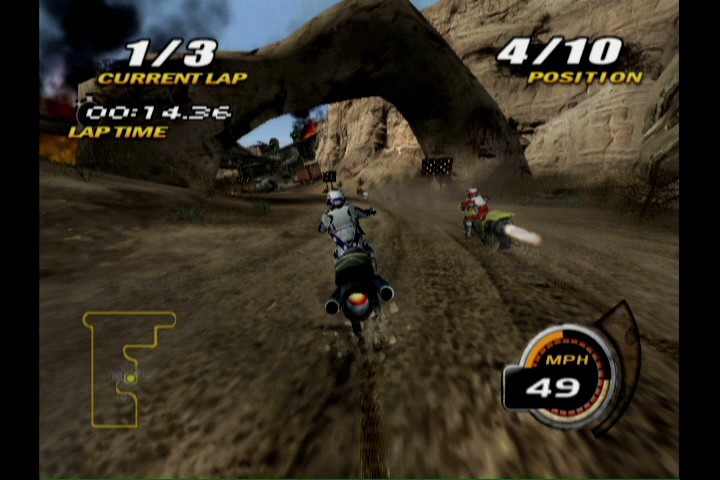 Pantallazo de Nitrobike para Wii