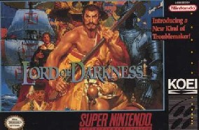 Caratula de Nobunaga's Ambition: Lord of Darkness para Super Nintendo