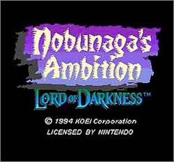 Pantallazo de Nobunaga's Ambition: Lord of Darkness para Super Nintendo