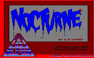 Pantallazo de Nocturne para Amstrad CPC