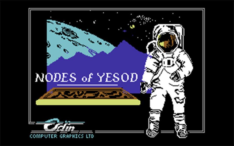 Pantallazo de Nodes of Yesod para Commodore 64