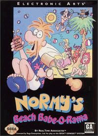 Caratula de Normy's Beach Babe-O-Rama para Sega Megadrive