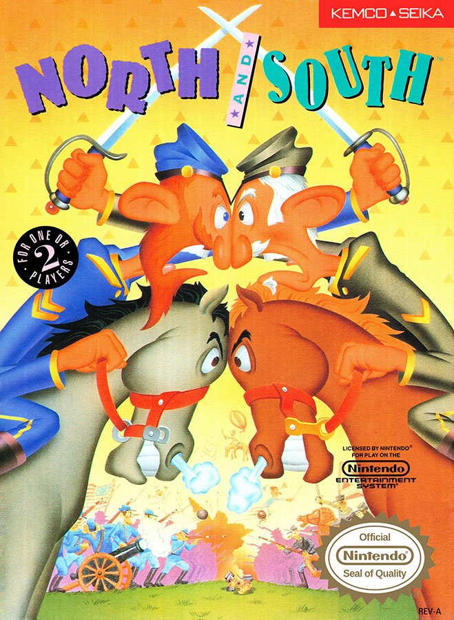 Caratula de North & South para Nintendo (NES)