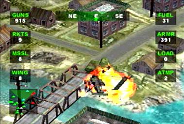 Pantallazo de Nuclear Strike para PlayStation