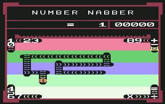 Pantallazo de Number Nabber Shape Grabber para Commodore 64