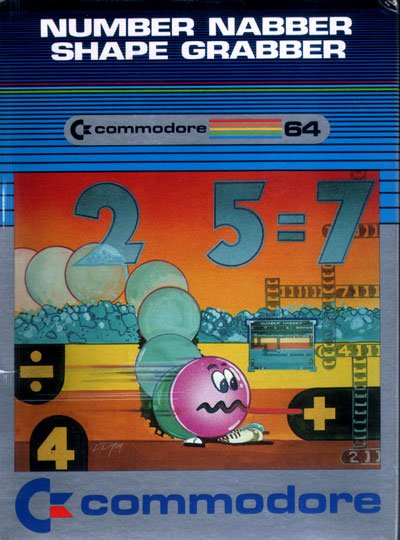 Caratula de Number Nabber Shape Grabber para Commodore 64