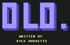 Pantallazo de OLO para Commodore 64