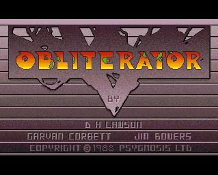 Pantallazo de Obliterator para Amiga