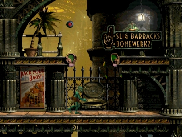 Pantallazo de Oddworld: Abe's Exoddus para PC