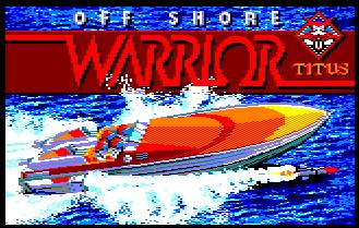 Pantallazo de Off Shore Warrior para Amstrad CPC