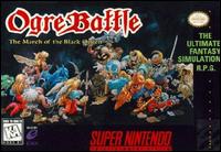 Caratula de Ogre Battle: The March of the Black Queen para Super Nintendo