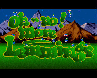 Pantallazo de Oh No! More Lemmings para Amiga