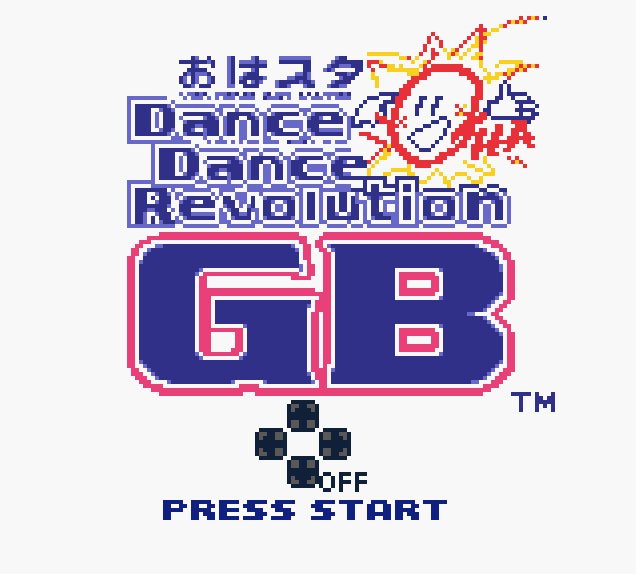 Pantallazo de Oha Star Dance Dance Revolution GB para Game Boy Color