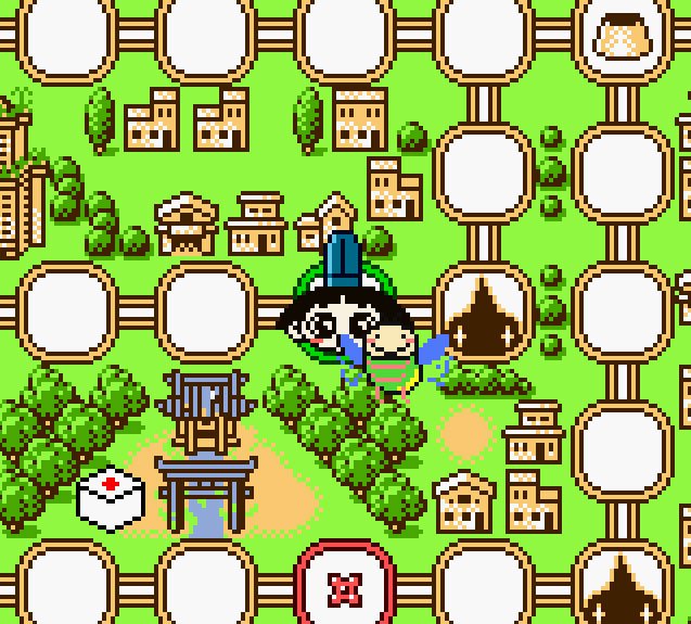 Pantallazo de Ojarumaru: Tsukiyo ga Ike no Takaramono para Game Boy Color