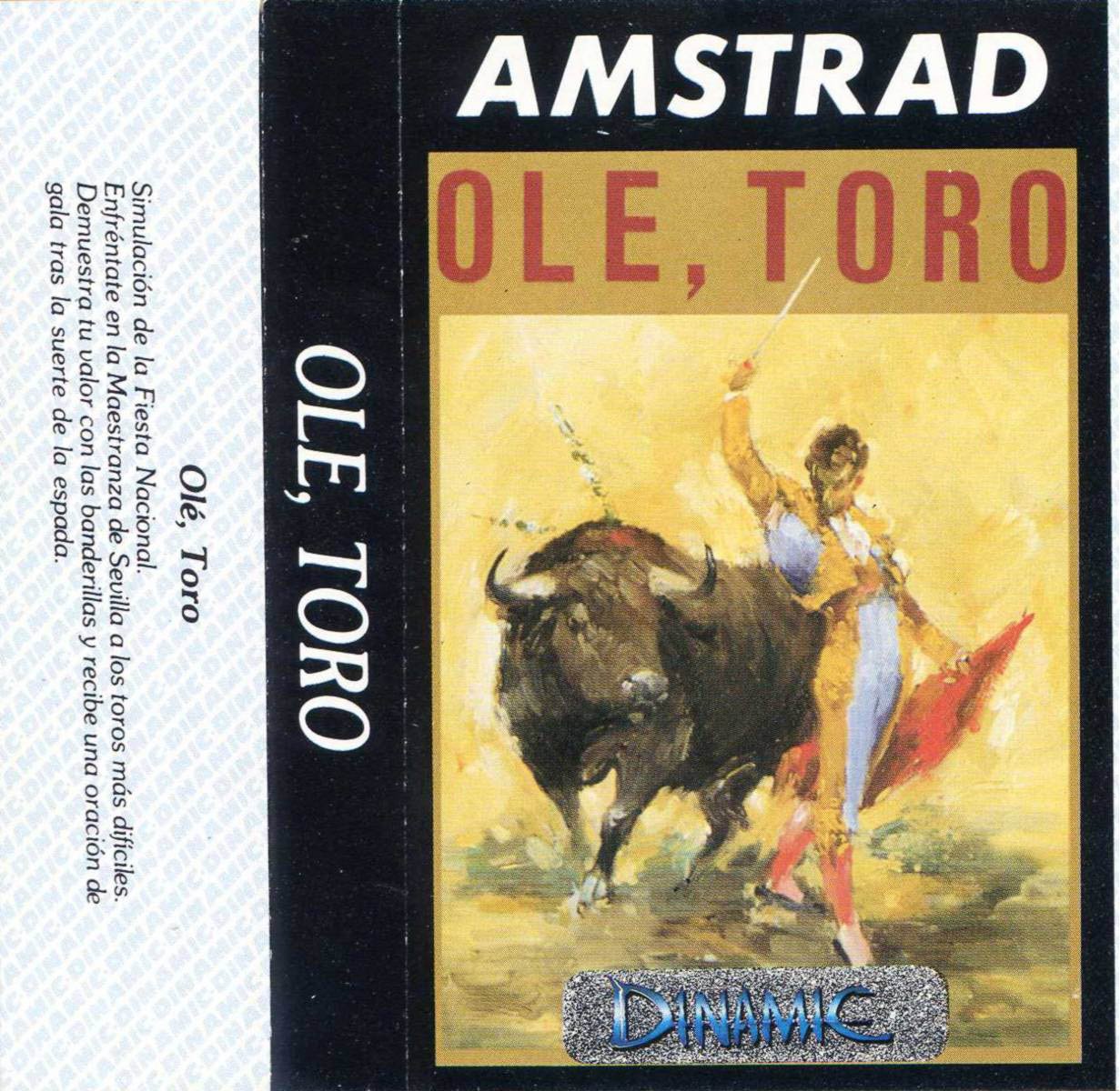 Caratula de Ole Toro para Amstrad CPC