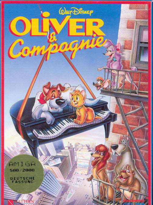 Caratula de Oliver & Company para Amiga