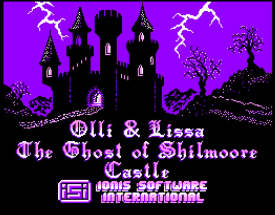 Pantallazo de Olli & Lissa: The Ghost of Shilmoore Castle para Amstrad CPC