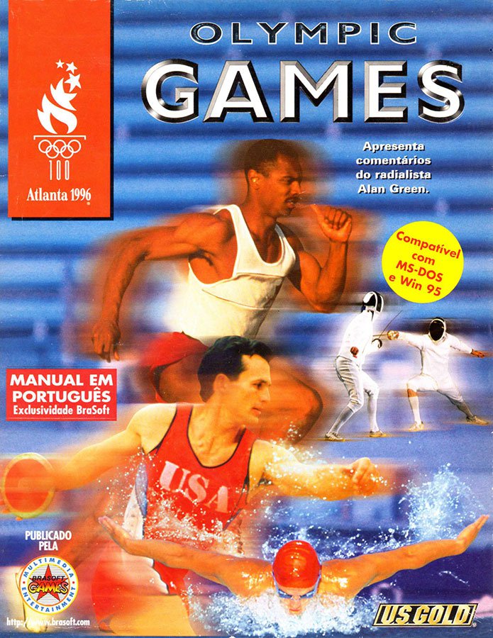 Caratula de Olympic Games: Atlanta 1996 para PC