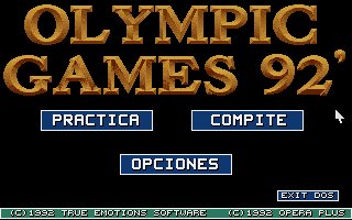 Pantallazo de Olympic Games 92' para PC