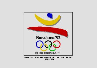 Pantallazo de Olympic Gold : Barcelona 92 para Sega Megadrive