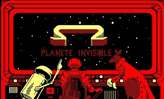 Pantallazo de Omega Planete Invisible para Amstrad CPC