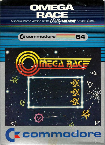 Caratula de Omega Race para Commodore 64