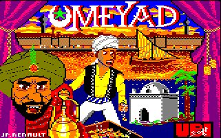 Pantallazo de Omeyad para Amstrad CPC