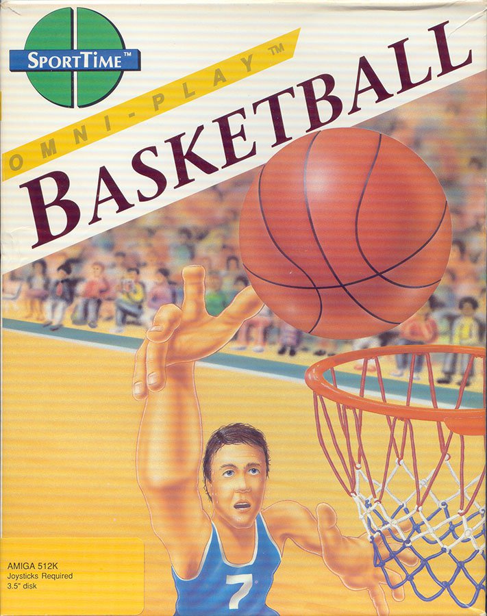 Caratula de Omni-Play Basketball para Amiga