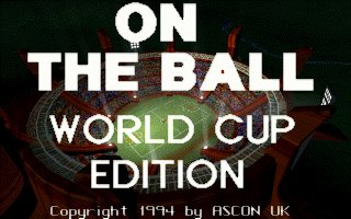 Pantallazo de On The Ball: World Cup Edition (a.k.a. Anstoss: World Cup Edition) para PC
