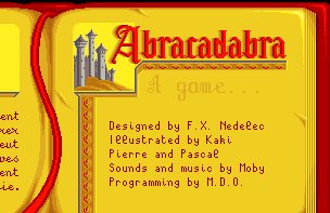 Pantallazo de Once Upon A Time: Abracadabra para Amiga