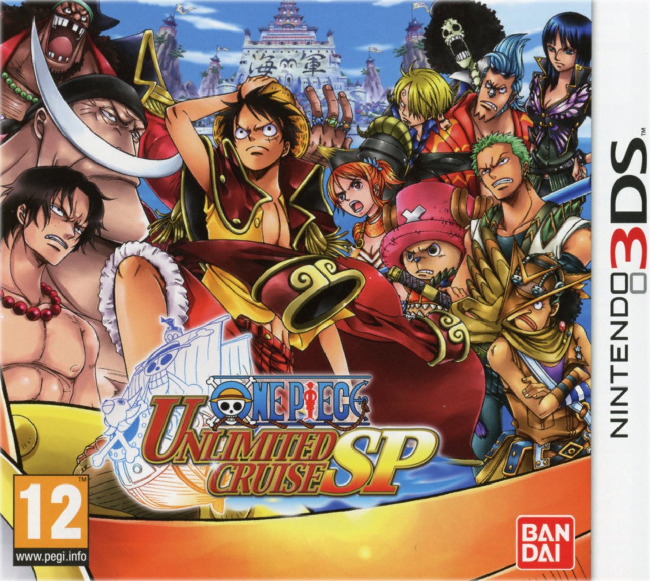 Caratula de One Piece Unlimited Cruise SP para Nintendo 3DS