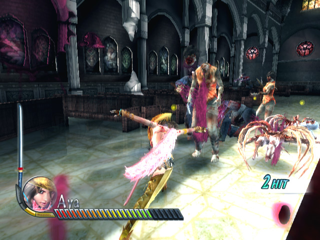 Pantallazo de OneChanbara: Bikini Zombie Slayers para Wii
