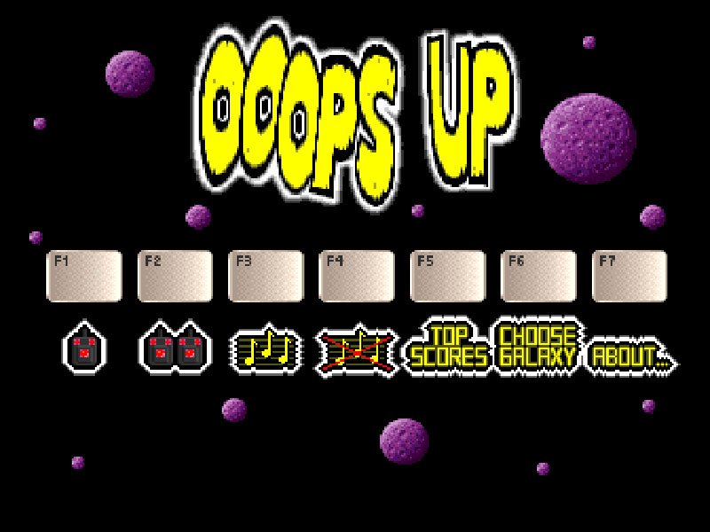 Pantallazo de Ooops Up para Amiga