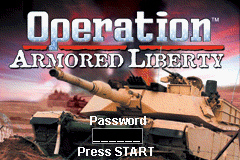 Pantallazo de Operation Armored Liberty para Game Boy Advance