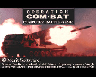 Pantallazo de Operation Com-Bat para Amiga