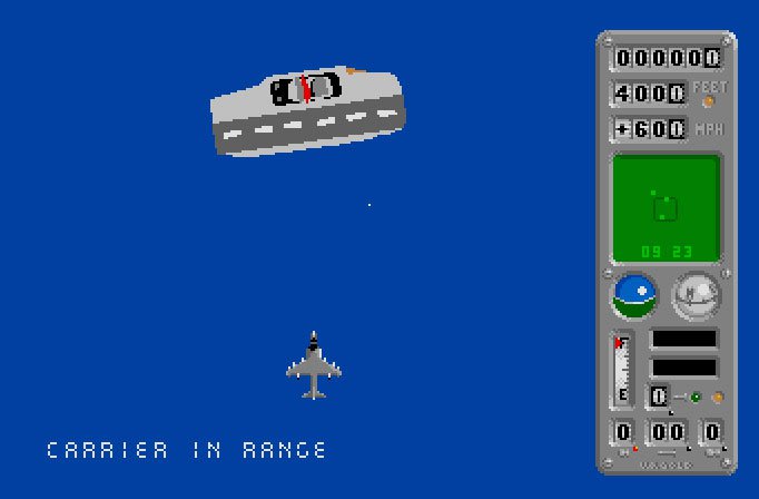 Pantallazo de Operation Harrier para Atari ST