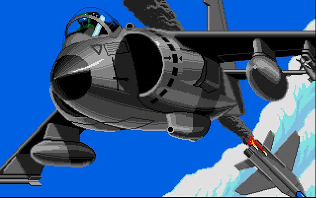 Pantallazo de Operation Harrier para Atari ST